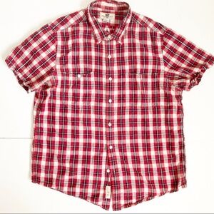club room fitted plaid cotton rockabilly